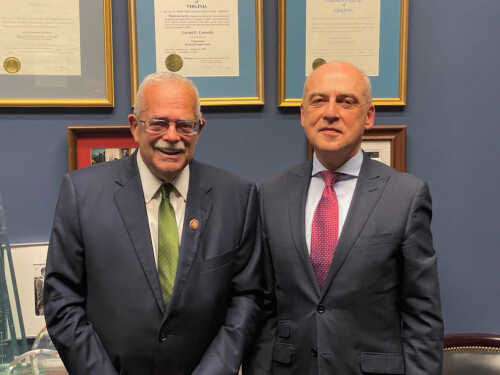 It is with profound sadness that I learned of the passing of Congressman Gerry Connolly. I had the honor of knowing him both professionally and personally over many years—first as Minister of Foreign Affairs of Georgia, and later as Ambassador of Georgia to the United States
