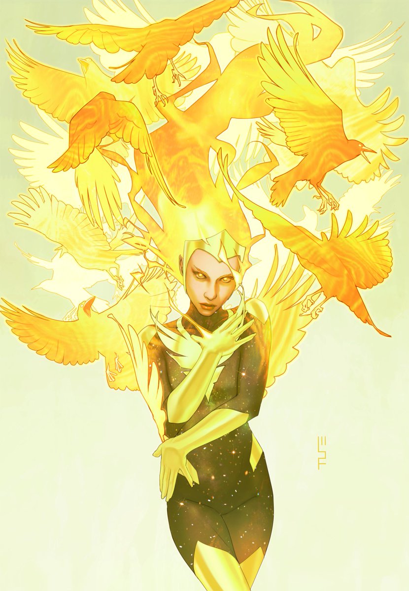 I was given the okay to share my variant cover for Phoenix #13 - out in July! 🔥