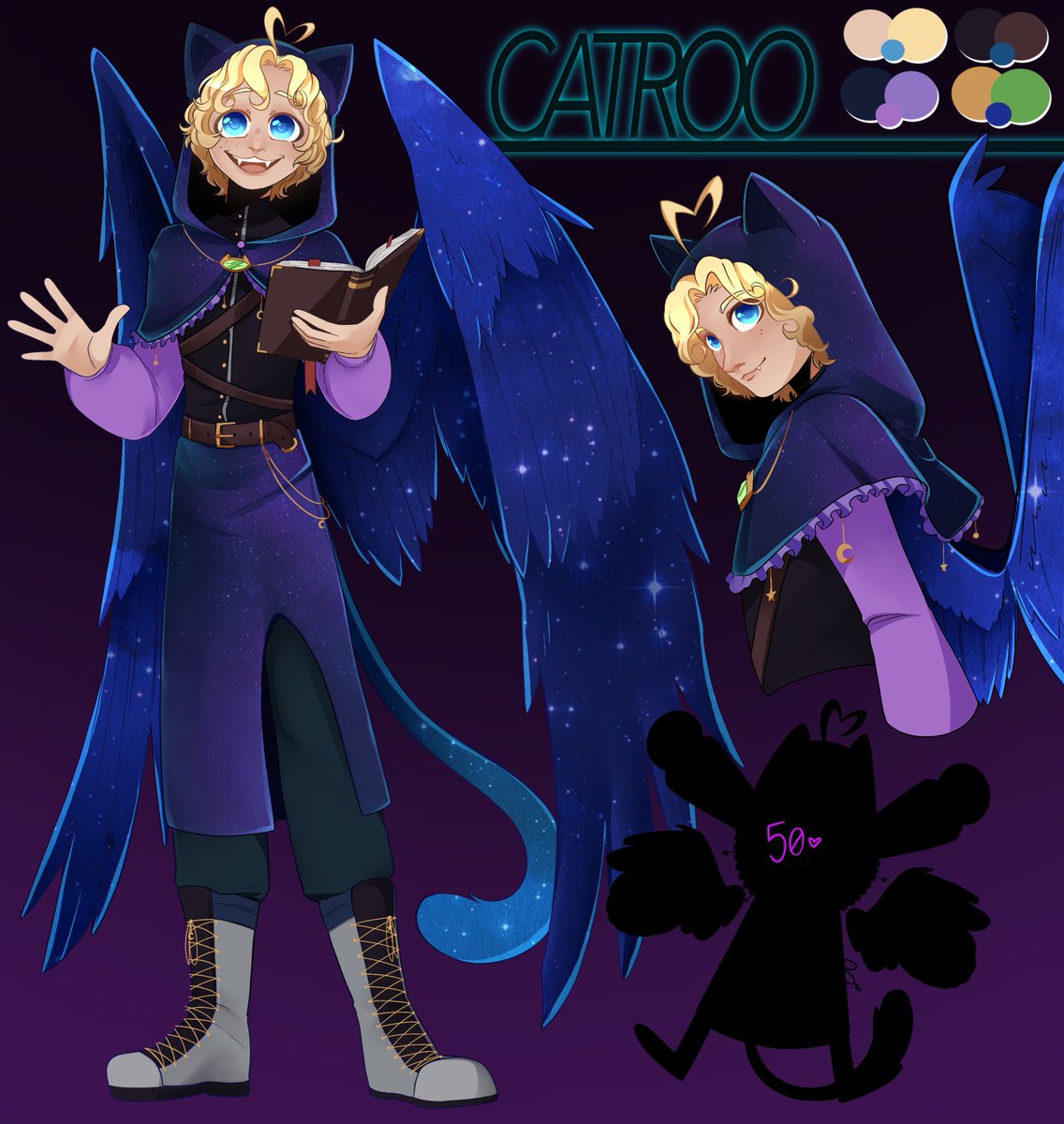 CatrooLive's tweet image. You guys have reached 40! 
10 more till the final one and the new PFP/banner!