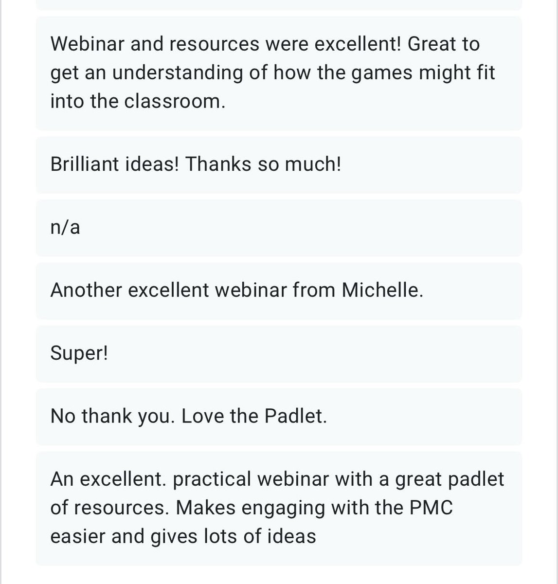 Tralee Education Support Centre (@traleeesc) on Twitter photo Outstanding feedback tonight <a href="/MichelleCullot1/">Michelle Culloty</a> on your webinar for Dice & Card Games in partnership with <a href="/ClareEdCentre/">Clare Education Centre</a> <a href="/NavanESC/">Navan Education Support Centre</a> Outstanding feedback tonight <a href="/MichelleCullot1/">Michelle Culloty</a> on your webinar for Dice & Card Games in partnership with <a href="/ClareEdCentre/">Clare Education Centre</a> <a href="/NavanESC/">Navan Education Support Centre</a>