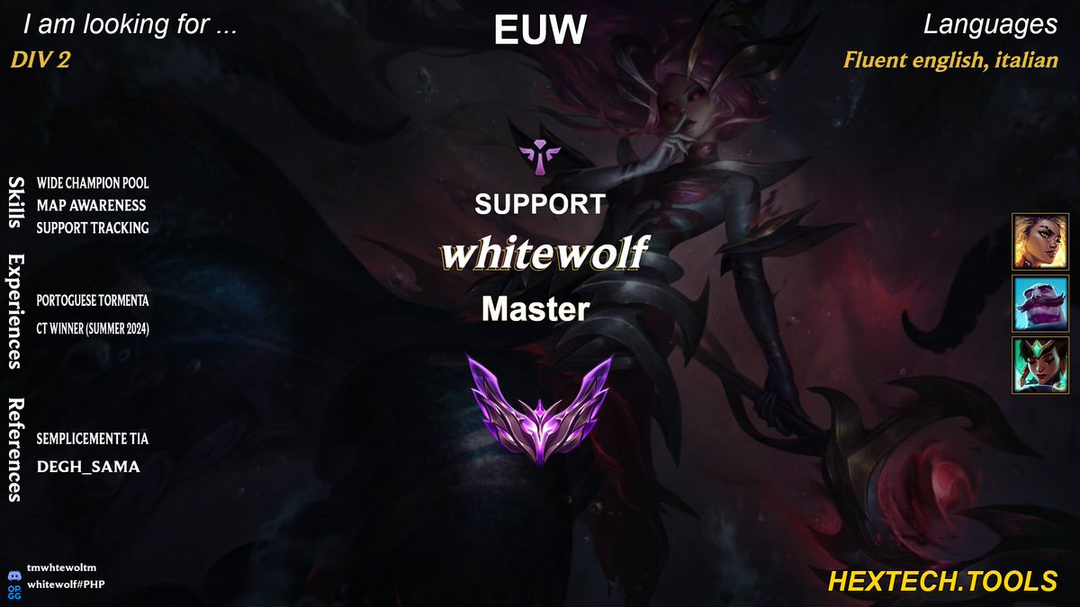 After a long time being in Phoenix Angers I am now again free agent. RT and likes appreciated♥️