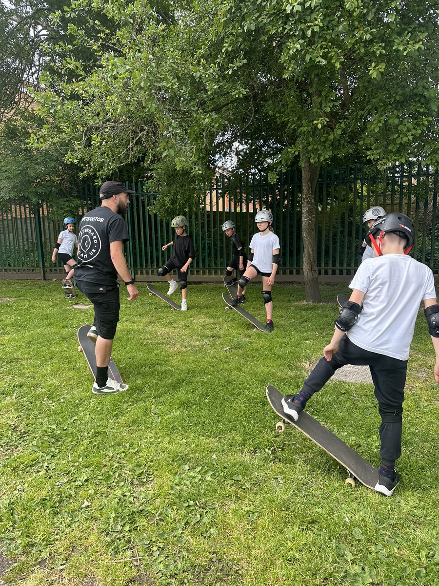 Skateboard Academy UK (@skateacademyuk) on Twitter photo Two flat-out days in <a href="/CastleBatchPSA/">Castle Batch Primary School Acacemy</a> working with Year 3, 5 and learning bases - what a great time we've had! (pic from last year, I'd love to see the new ones!) Two flat-out days in <a href="/CastleBatchPSA/">Castle Batch Primary School Acacemy</a> working with Year 3, 5 and learning bases - what a great time we've had! (pic from last year, I'd love to see the new ones!)