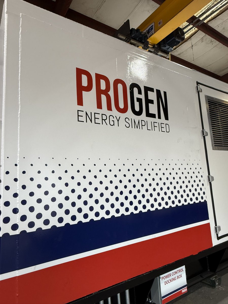 Another unit ready to ship….

Our American Made 2.5MW natural gas generator delivers high-efficiency performance, lower emissions, and unmatched reliability—engineered for the most demanding energy needs.

#ProgenIndustries #CleanEnergy #PowerSolutions #NaturalGas