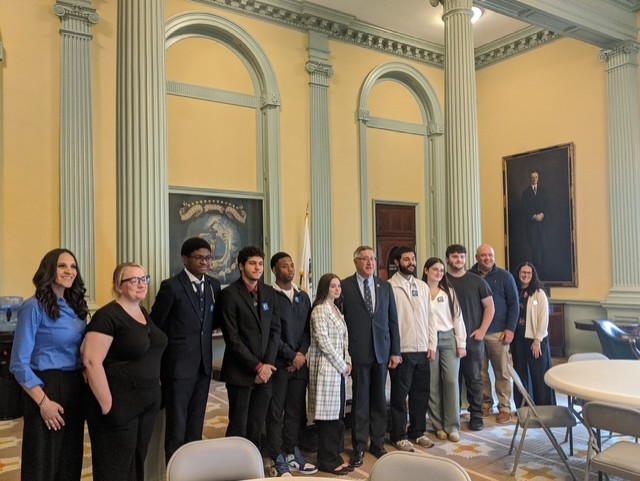 We are thrilled to have joined College Board at the Massachusetts State House this morning for AP Day — celebrating students' hard work and perseverance throughout the school year, and advocating for policies that expand access to Advanced Placement courses for all learners.