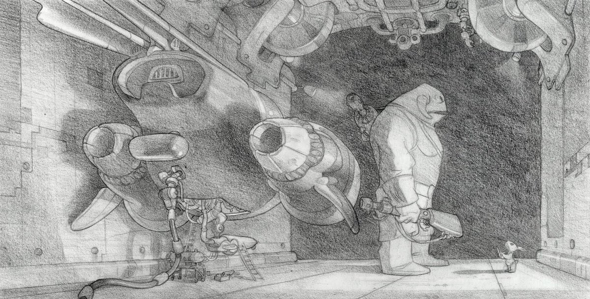 ani_obsessive's tweet image. Visual development art by Paul Felix for Lilo & Stitch (2002), dir. Chris Sanders and Dean DeBlois