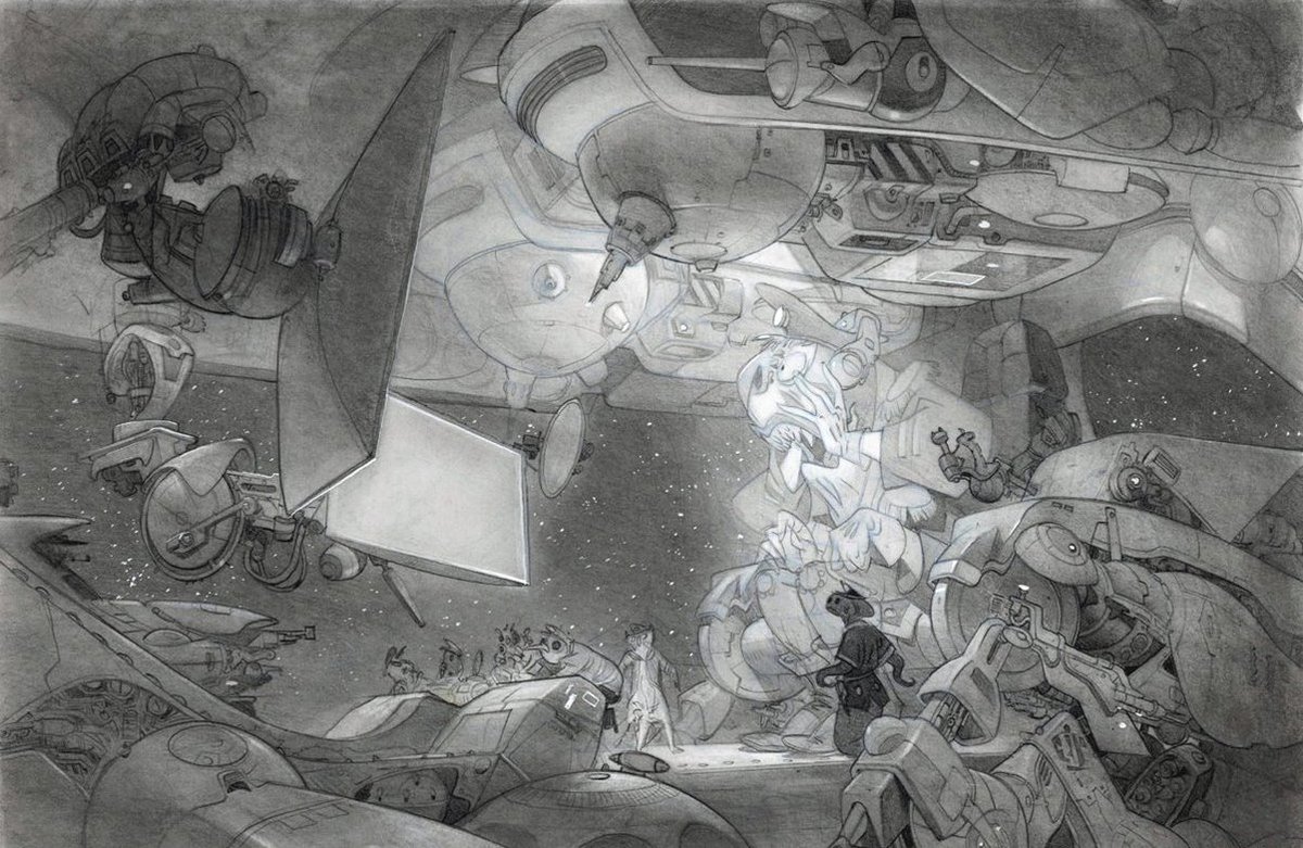 ani_obsessive's tweet image. Visual development art by Paul Felix for Lilo & Stitch (2002), dir. Chris Sanders and Dean DeBlois