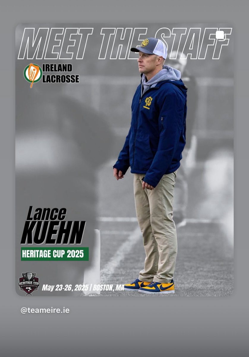 I’m excited to get the opportunity to coach with Team Ireland this weekend at the Heritage cup in Boston, Massachusetts! Between our games, we get to see the NCAA championships!

If you’re in Boston this weekend, let me know!