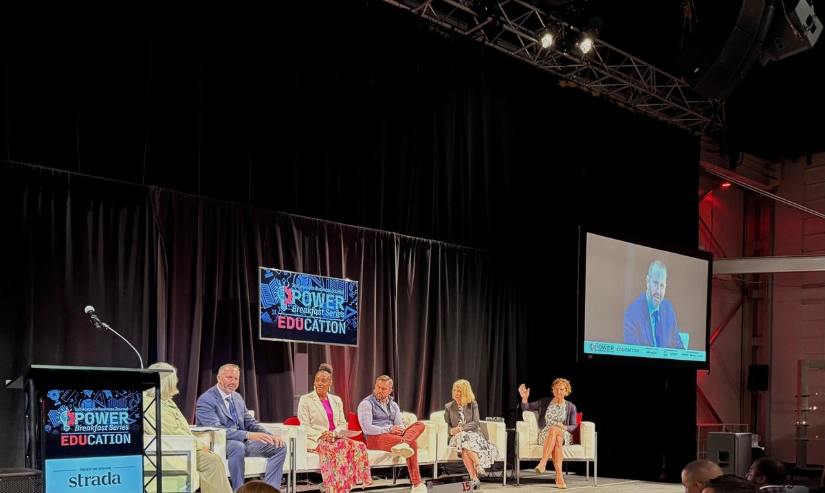 What a privilege to hear Gaylor’s own Chief Operating Officer, Rob Griffith, speak at the Indianapolis Business Journal POWER Breakfast Series on Education yesterday!

He was joined by panelists Tina Peterson, Chad Peterman, Vanessa Green Sinders, and Allissa Impink, along with