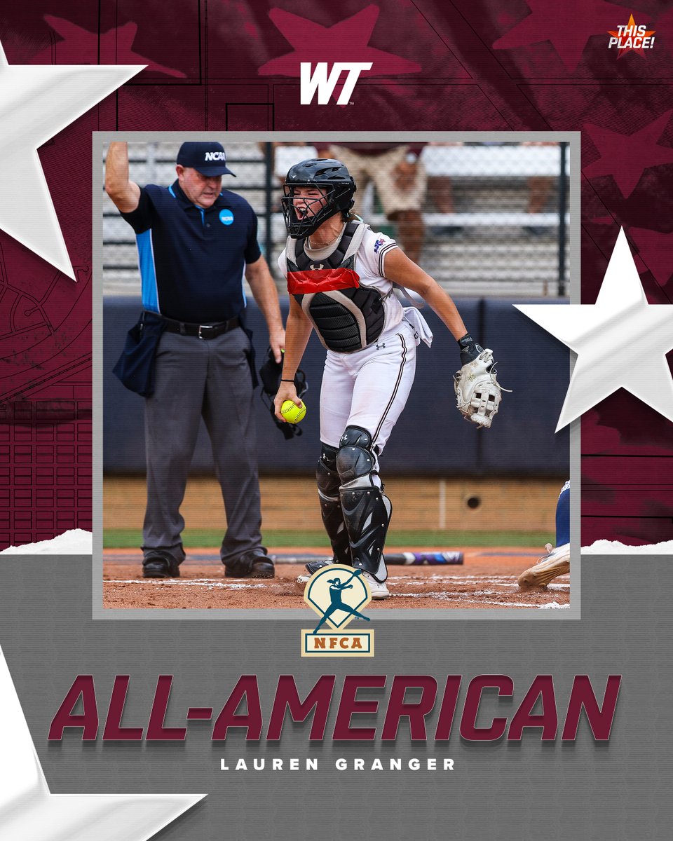 Lady Buff Softball (@wtamusoftball) on Twitter photo Emilee Boyer and Lauren Granger earn First Team <a href="/NFCAorg/">National Fastpitch Coaches Association</a> All-America honors!
Read More: bit.ly/457edUf
#BuffNation Emilee Boyer and Lauren Granger earn First Team <a href="/NFCAorg/">National Fastpitch Coaches Association</a> All-America honors!
Read More: bit.ly/457edUf
#BuffNation