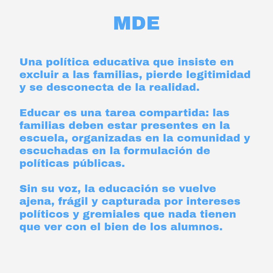 La participación de las familias en educación no es accidental y fragmentaria. Es esencial a cualquier modelo educativo basado busque legitimidad y se enfoque en el bien de los niños.

Para eso ha nacido #miderechoaeducar