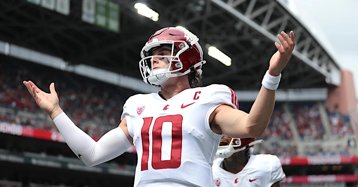 John Mateer's blue-chip teammates at WSU: 0
John Mateer's blue-chip teammates at OU: 48

If you think Mateer's 2024 season is worthless based on competition, you have to explain how he won't benefit from a better surrounding cast.