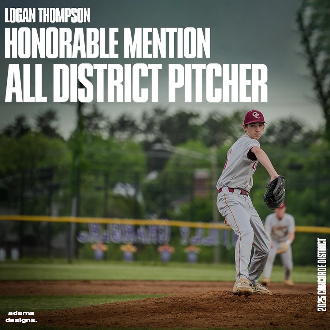 OHSCougarsBSB's tweet image. Congrats to our Lefty hurler, Logan Thompson on earning Honorable Mention All- District honors!