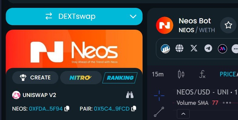 We succesfully updated Dextools!📈

#neos #narrativebot #ethereum #utility