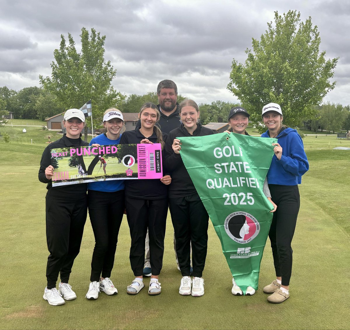 The girls did it!!! We are state bound!!! Only the second time in school history!!! I’m beyond proud of these girls and the work they put in each and everyday to achieve at the highest level!!!