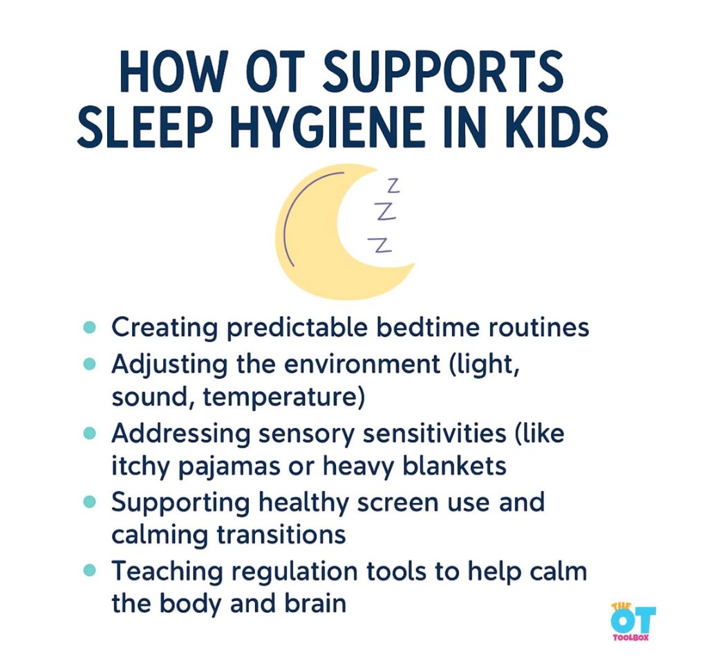 DYK...sleep IS regulation! The OT Toolbox #aakcares #allaboutkids