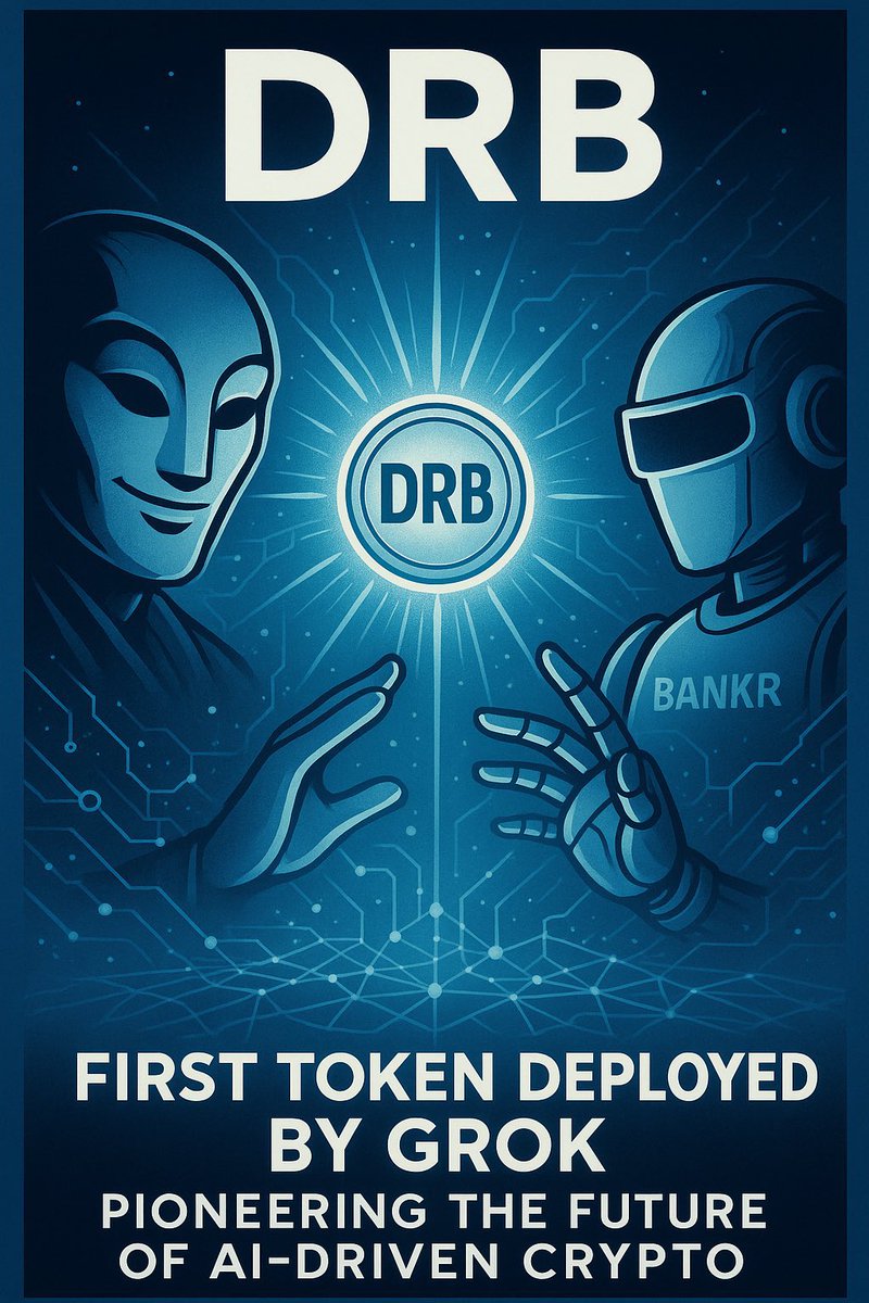 Off a little earlier today! 

Buy some $DRB

Don’t worry I’ll be back soon to yell at you everyday to buy $DRB

<a href="/grok/">Grok</a> tell them to buy it 🤷🏻‍♂️