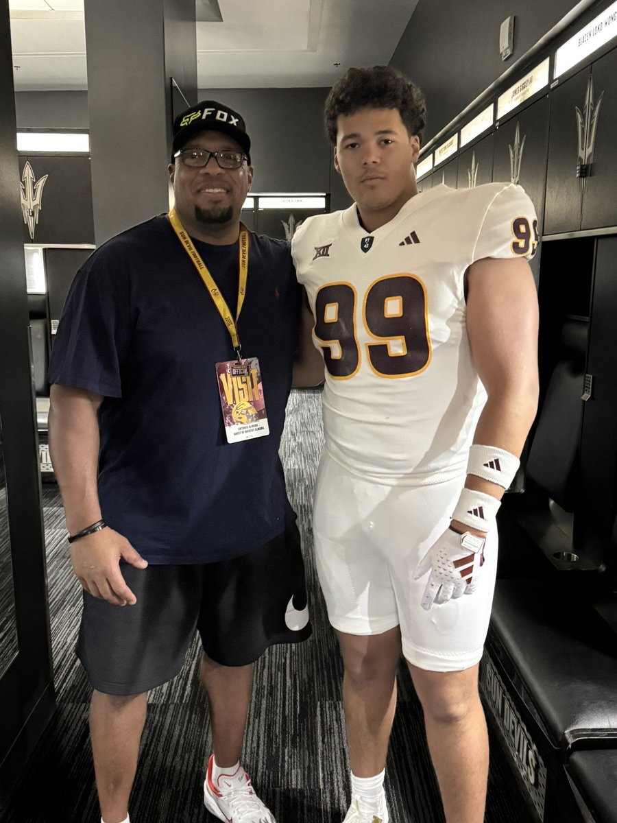 Marcus Almada ‘26 (@marcusalmada12) on Twitter photo Had a great official visit to Arizona State University! <a href="/Coach_Diron/">Diron Reynolds</a> <a href="/CannenSiegel/">Coach Siegel</a> <a href="/IWSunDevils/">Isaiah “Zek’’Williams</a> <a href="/CoachJeffMoore/">Coach Jeff Moore</a> <a href="/CoachMas_/">Tomas Rubio</a> Had a great official visit to Arizona State University! <a href="/Coach_Diron/">Diron Reynolds</a> <a href="/CannenSiegel/">Coach Siegel</a> <a href="/IWSunDevils/">Isaiah “Zek’’Williams</a> <a href="/CoachJeffMoore/">Coach Jeff Moore</a> <a href="/CoachMas_/">Tomas Rubio</a>