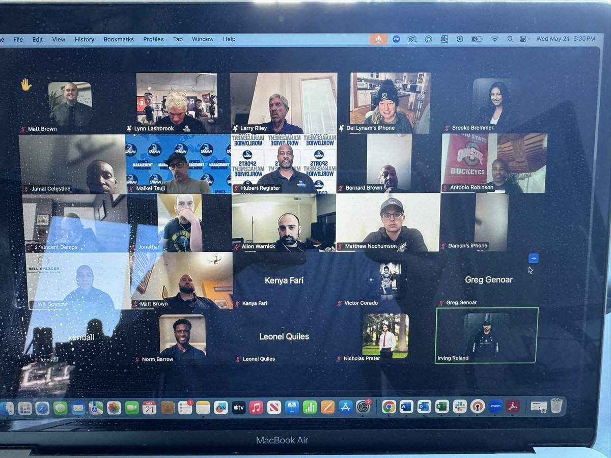 Great to listen to Dr. Lashbrook interview some greats of the <a href="/NBA/">NBA</a> 🏀- Larry Riley, <a href="/irv_roland/">Irv Roland</a> and <a href="/dlynamCSN/">Dei Lynam</a> during #DocTalk with <a href="/SMWW/">SMWW 🌎</a> &amp; <a href="/SMWWagency/">SMWW Agency</a>! #NBA #SportsManagement