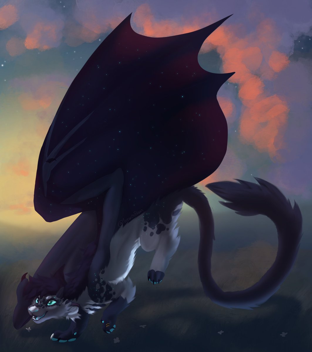 some very overdue art for <a href="/PawstaFrog/">PawstaFrog - Comms OPEN</a> 

hoooo boy am I happy with how it turned out, lineless fur shading finally clicked for me <3

rts appreciated <3 #furry #furryart #digitalart