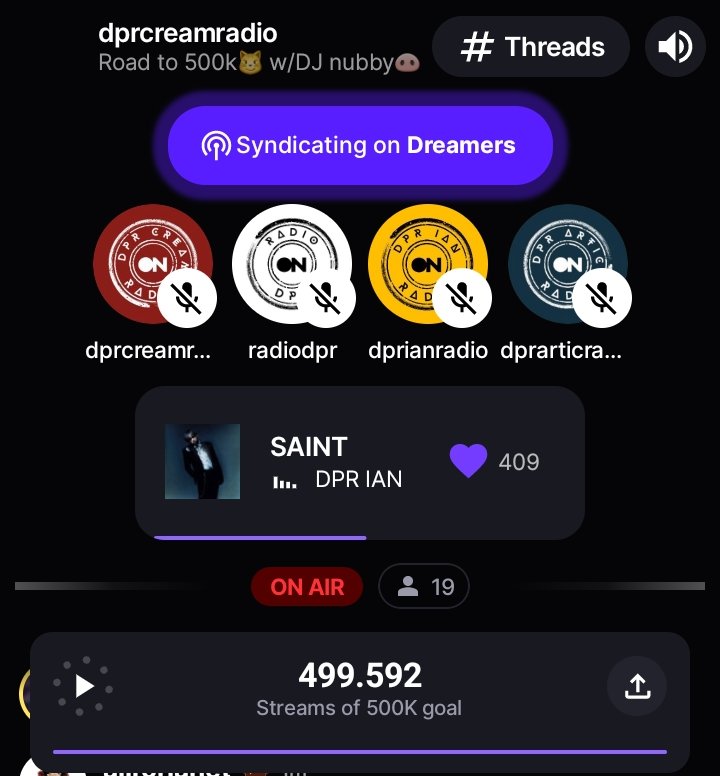 DPR IAN Radio 🌙 (@dprianradio) on Twitter photo Hello babiesss!! We are very close to reaching our goal 😍 Join us! Feel free to request your favorite DPR songs 🥰
Join is here 👇🏽
🔗share.stationhead.com/d1s7ji0wsxn6
#DPR #DPRIAN #DPRARTIC #DPRCREAM #Dabin <a href="/STATIONHEAD/">STATIONHEAD</a> Hello babiesss!! We are very close to reaching our goal 😍 Join us! Feel free to request your favorite DPR songs 🥰
Join is here 👇🏽
🔗share.stationhead.com/d1s7ji0wsxn6
#DPR #DPRIAN #DPRARTIC #DPRCREAM #Dabin <a href="/STATIONHEAD/">STATIONHEAD</a>