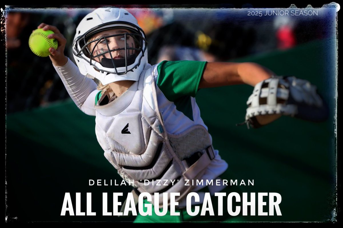 Dizzy Zimmerman 2026 (@dizzyzimm2026) on Twitter photo Junior year of Softball is done for me. We had the best year so far though. Love my team!!!! Next year we can win it all. 
Last year I got first team all league for SS and this year won it at Catcher. I am super proud of that. We have some other awesome committed catchers we play Junior year of Softball is done for me. We had the best year so far though. Love my team!!!! Next year we can win it all. 
Last year I got first team all league for SS and this year won it at Catcher. I am super proud of that. We have some other awesome committed catchers we play