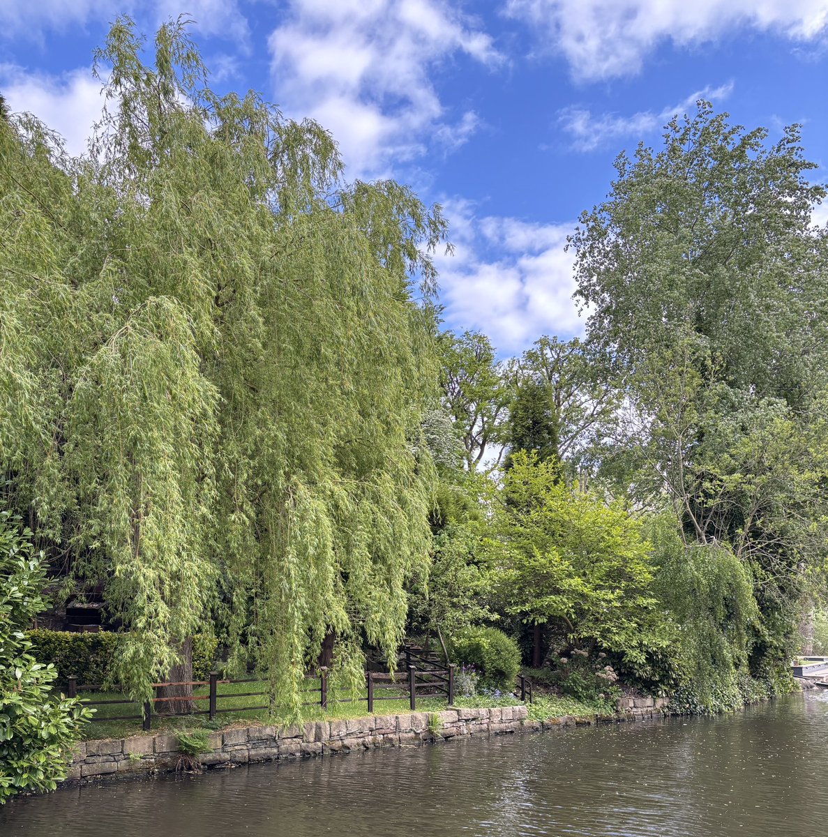 I do love a sunny canal walk.