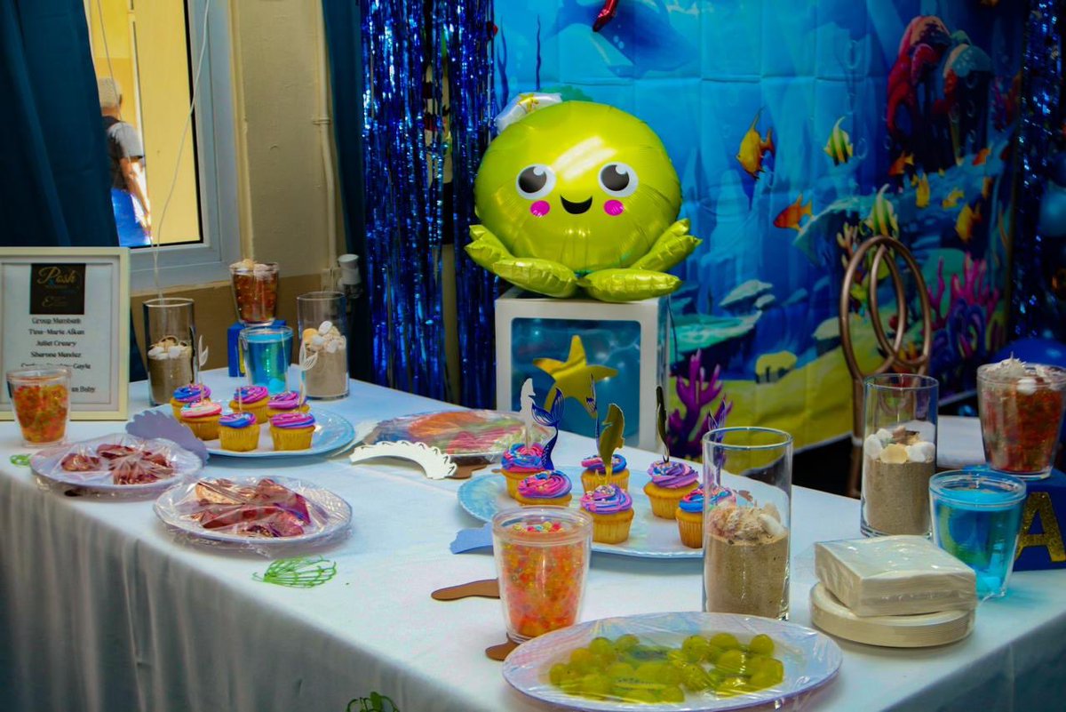 Beautifulbja's tweet photo. 🌊 Splish splash, baby’s on the way! 💙
This ocean-themed baby shower by BeautifulBea Event Planners brought undersea magic to life! 
Planning a party? Let us make waves for your next celebration!
#BabyShower #UnderTheSeaParty #EventPlannerJamaica #BeautifulBeaEvents #PartyVibes https://t.co/w7blwfk6IT