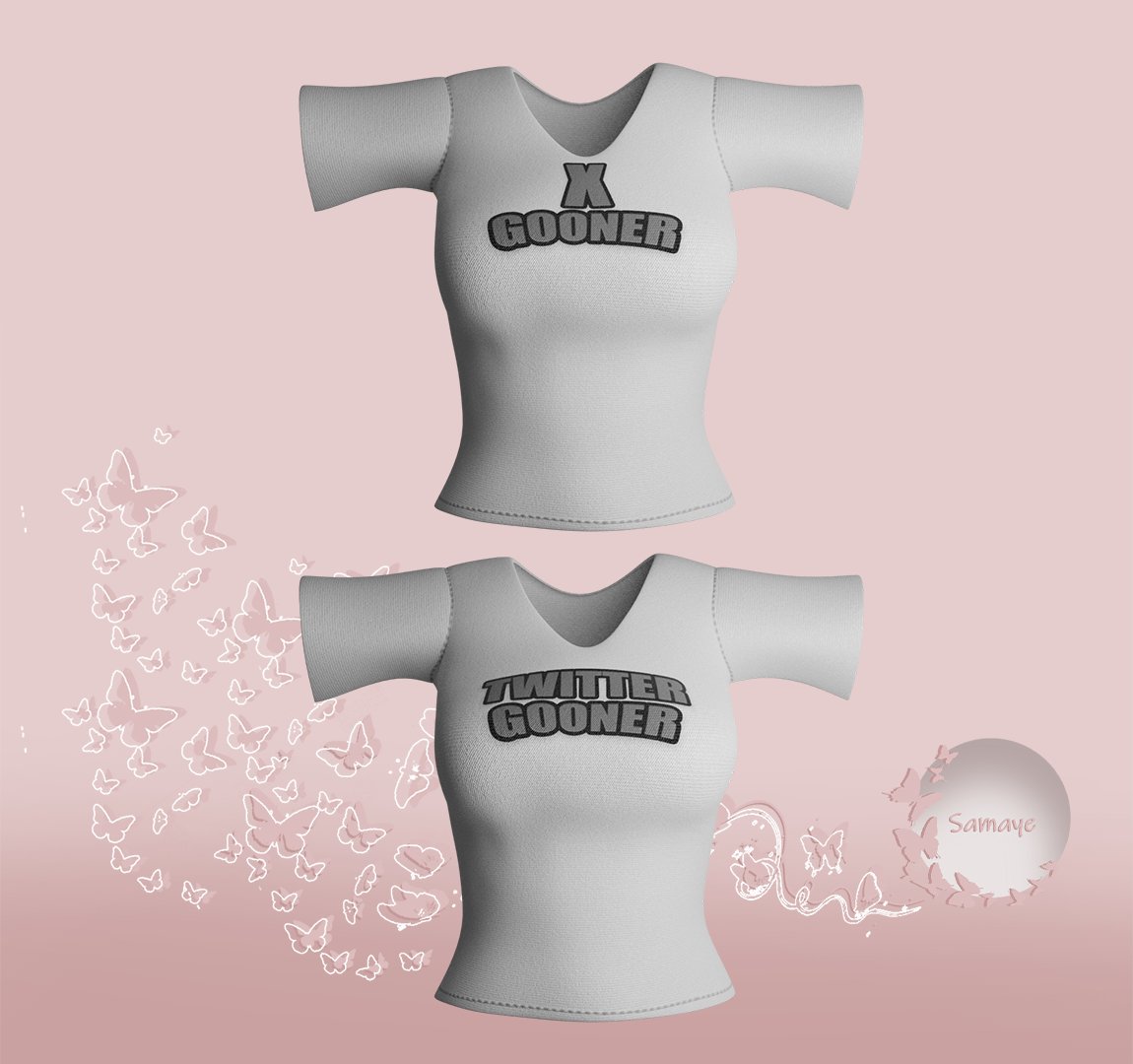 SamayeBae's tweet image. To celebrate hitting 1k followers, grab this shirt for free with code "Twitter1000" – available to the first 1,000 people.
samaye.shop/b/5iVT1
Thanks so much, it's been fun making avatar tips for you guys &lt;3
#vrchat