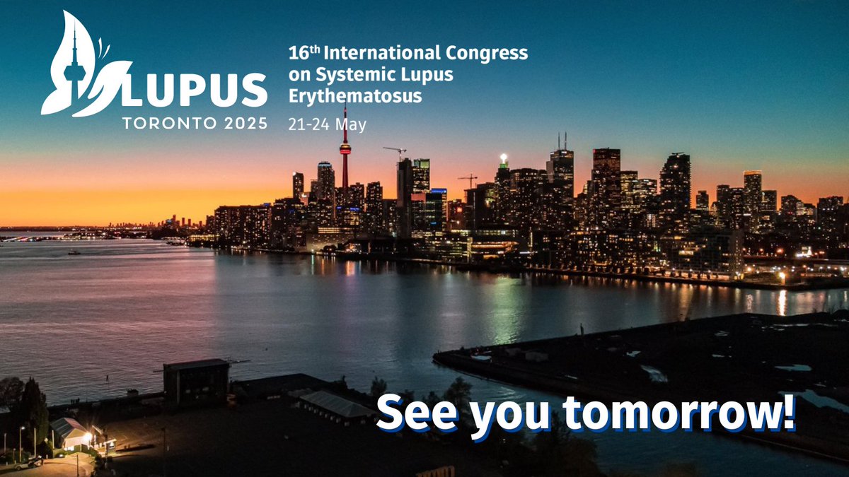 What a DAY! 💥Thank you for an unforgettable start to #Lupus2025 here in Toronto.

We’ll see you bright and early tomorrow for Day 2 — full of science, stories &amp; connection. 💜

Keep tagging your highlights with #Lupus2025 📸
