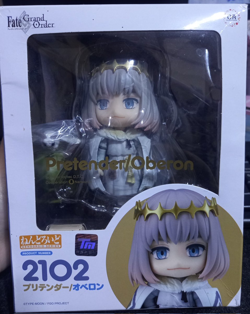 hanniebaeks's tweet photo. wts lfb nendoroid
#/2102 Pretender Oberon

2400 (discounted)
Onhand 
BIB
1k payo 2 weeks rembal
can ship worldwide
issue: dent on head (not visible unless when pointed by direct light)

reply/dm if interested

t nendo fate grand order ph ww https://t.co/5DXgczqJSZ