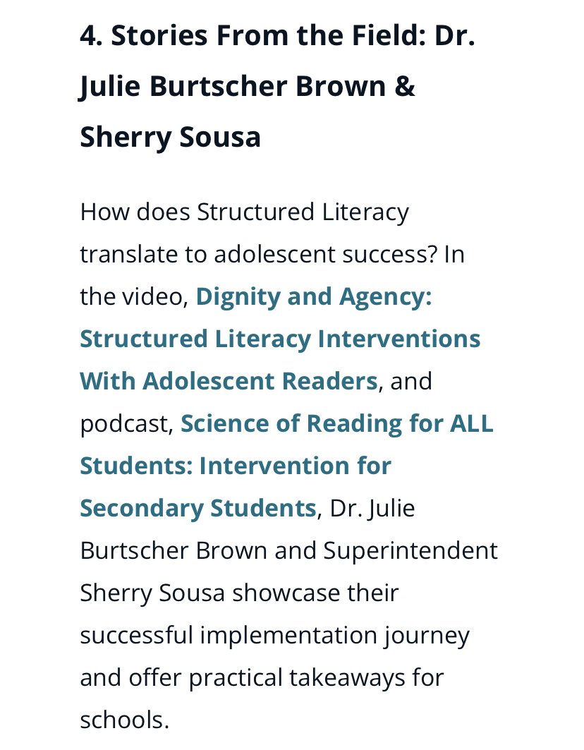 Julie Burtscher Brown (@focusonliteracy) on Twitter photo Thank you <a href="/reading_league/">The Reading League</a>!
What a surprise to open up your excellent blog and see our secondary literacy intervention work spotlighted so generously!
thereadingleague.org/blog/essential… Thank you <a href="/reading_league/">The Reading League</a>!
What a surprise to open up your excellent blog and see our secondary literacy intervention work spotlighted so generously!
thereadingleague.org/blog/essential…