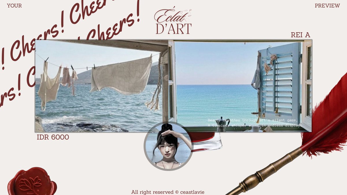 ceastlavie's tweet image. Help retweet/repost, tysm 🏝️

Hi dear! I made this for you — Seulgi and Rei. Go grab this stunning ready stock layout through DM now! It's free re-text ♡
#zonauang