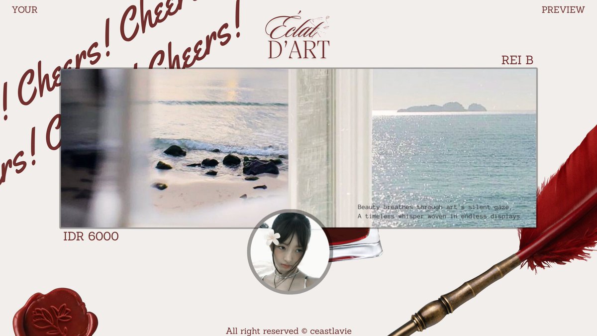 ceastlavie's tweet image. Help retweet/repost, tysm 🏝️

Hi dear! I made this for you — Seulgi and Rei. Go grab this stunning ready stock layout through DM now! It's free re-text ♡
#zonauang