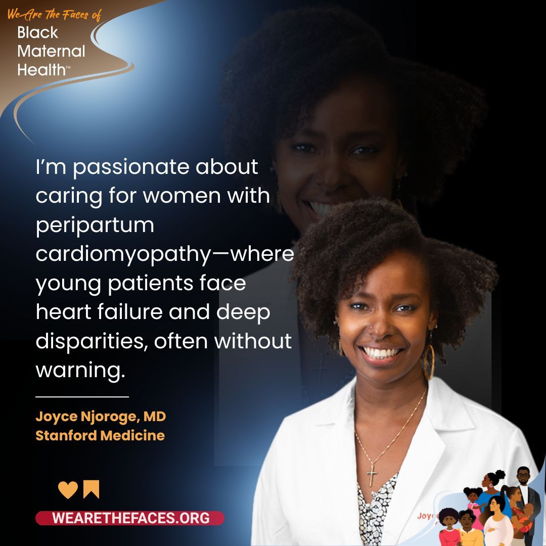 Association of Black Cardiologists (@abcardio1) on Twitter photo Two women. One mission: Protecting the hearts of mothers.
Meet <a href="/DemiladeMD/">Demi Adedinsewo, MD</a> & <a href="/JoyceNjorogeMD/">Joyce Njoroge, MD</a> — advocates and researchers fighting #PeripartumCardiomyopathy and advancing #BlackMaternalHealth.
#WeAreTheFACES #HeartHealthForHer #FacesofBMH #ABCardio4Moms Two women. One mission: Protecting the hearts of mothers.
Meet <a href="/DemiladeMD/">Demi Adedinsewo, MD</a> & <a href="/JoyceNjorogeMD/">Joyce Njoroge, MD</a> — advocates and researchers fighting #PeripartumCardiomyopathy and advancing #BlackMaternalHealth.
#WeAreTheFACES #HeartHealthForHer #FacesofBMH #ABCardio4Moms