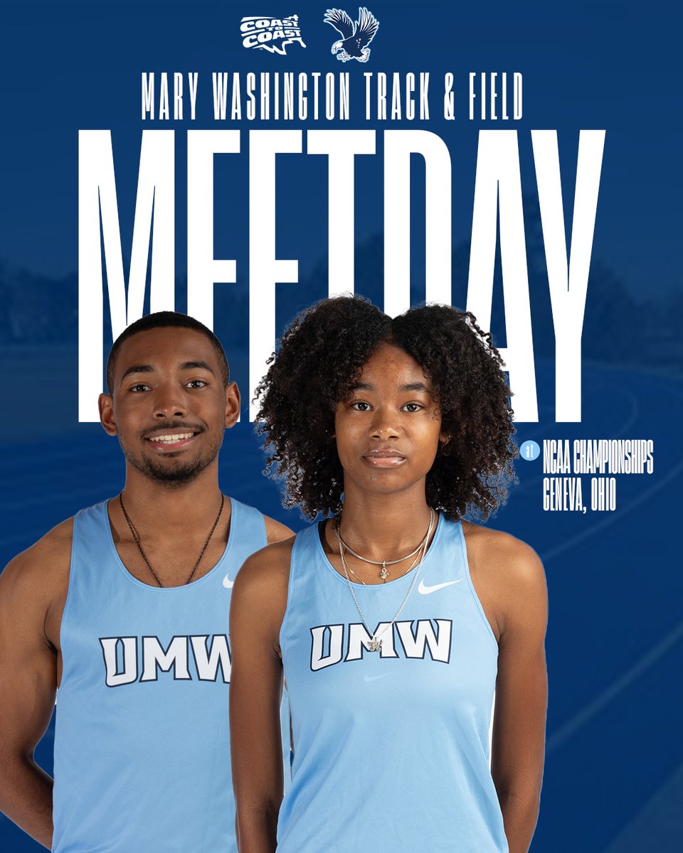 𝐌𝐞𝐞𝐭 𝐝𝐚𝐲.

Jacinto Jones II (200M) and Yasmin Deane (200M) race in the preliminary round of their respective races on Friday!

Jones runs the 200M at 6:40 pm, while Deane runs her 200M at 6:55 pm!

📺 » ncaa.com/event/4664

#GetDIrtyGoWash
