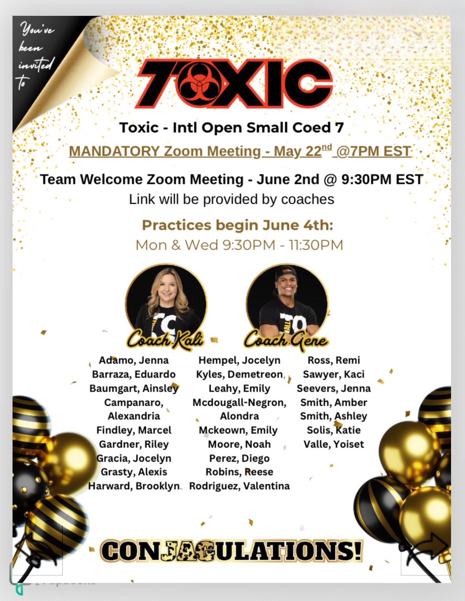 🚨 Top Gun Toxic 2025-2026 ⬇️