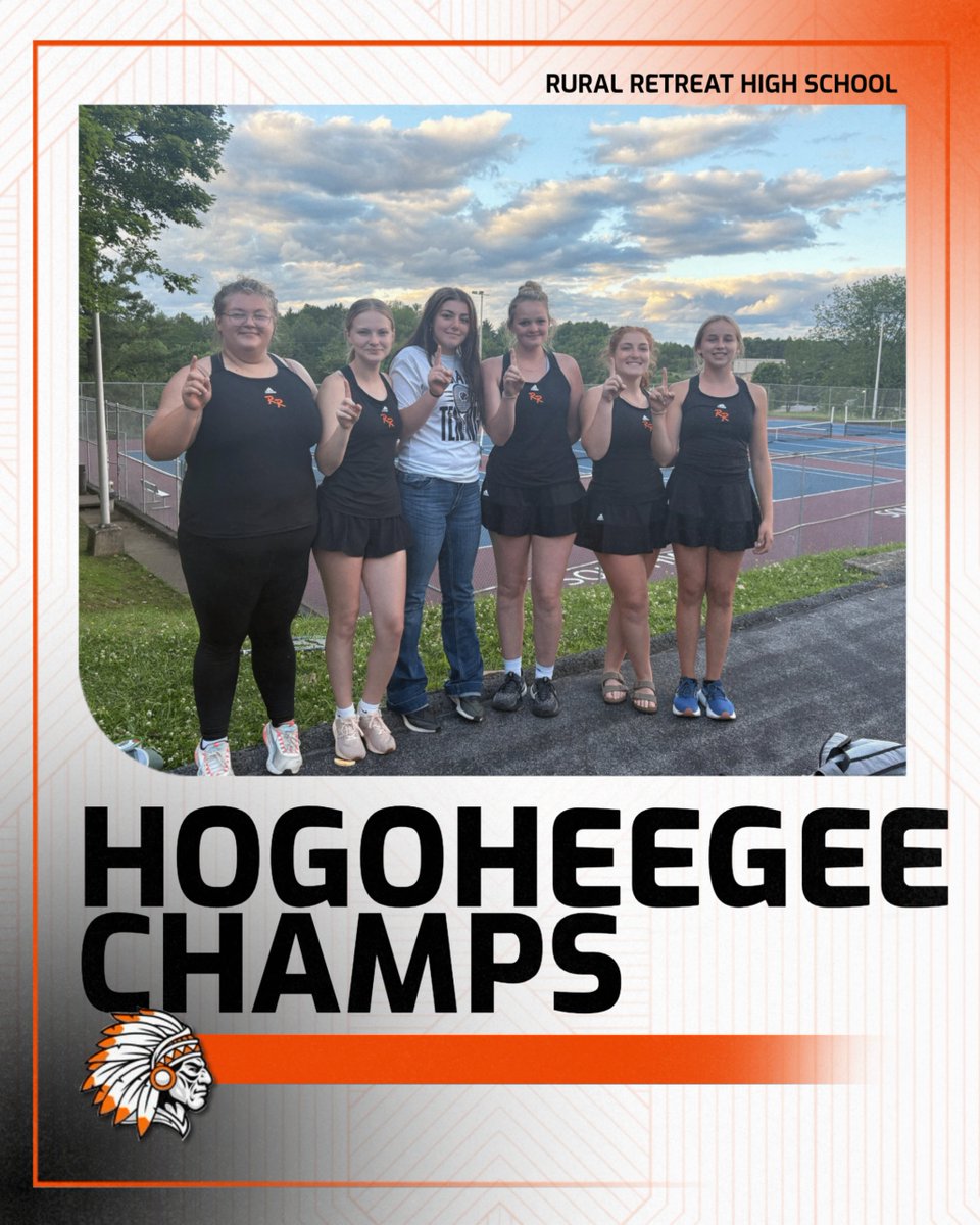 Congratulations to our girls tennis team, district champs!