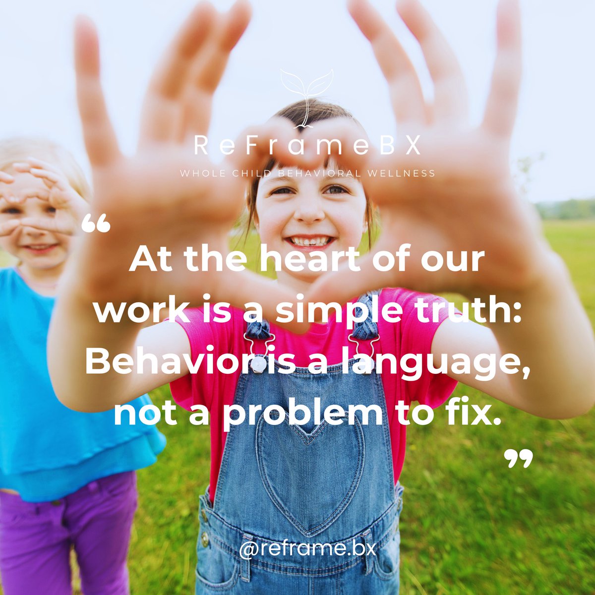 reframebx's tweet photo. Behavior isn’t a problem to fix—it’s a language to understand.

At ReFrameBX™, we see the whole child, honor their needs, and build skills through connection, not control.

No reward charts. No forced compliance. Just respect, advocacy, and outcomes that actually matter. https://t.co/Ze5w2TFY9X