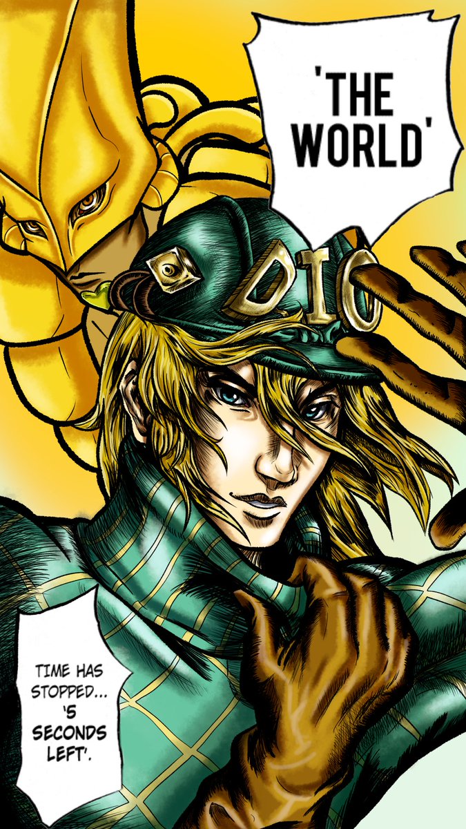 Ka_4rts's tweet photo. The World.

#jojo #JoJosBizzareAdventure #DiegoBrando https://t.co/GxUeWs8BMd