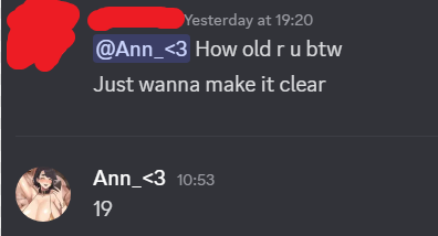 Rr34Sarah's tweet photo. Here is evidence that he is truly agetrapping and catfishing. When I caught him in my mutual servers, he was even banned from condo servers.
#rr34 #robloxcondo  #robloxnsfw https://t.co/7LZvqUlgWj