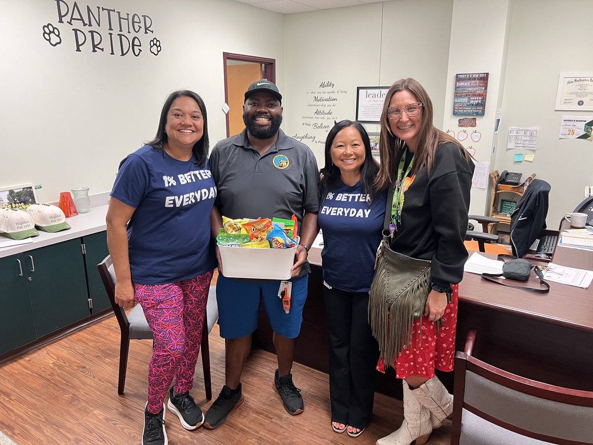 This week, we celebrated our amazing BHP, Mr. Phillips. We are so grateful for you! Thank you for all that you do! 💚🐾😊