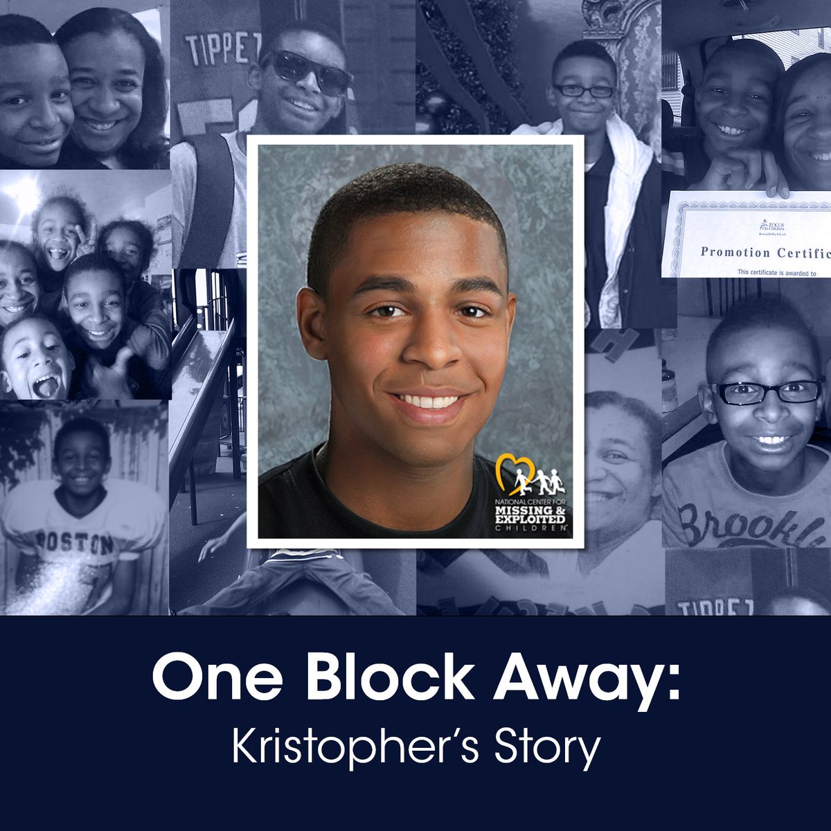 “I love him. I miss him. And I just want him to come home…” 
On February 4, 2014, 13-year-old Kristopher "Kris" Lewis vanished just a block from his Boston home. Eleven years later, his family continues to search tirelessly. 

Read his story: missingkids.org/blog