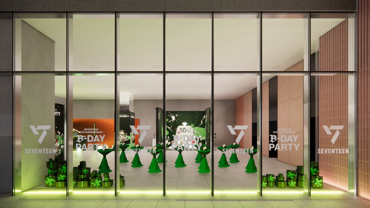 SEVENTEEN 10TH ANNIVERSARY B-DAY PARTY In celebration of