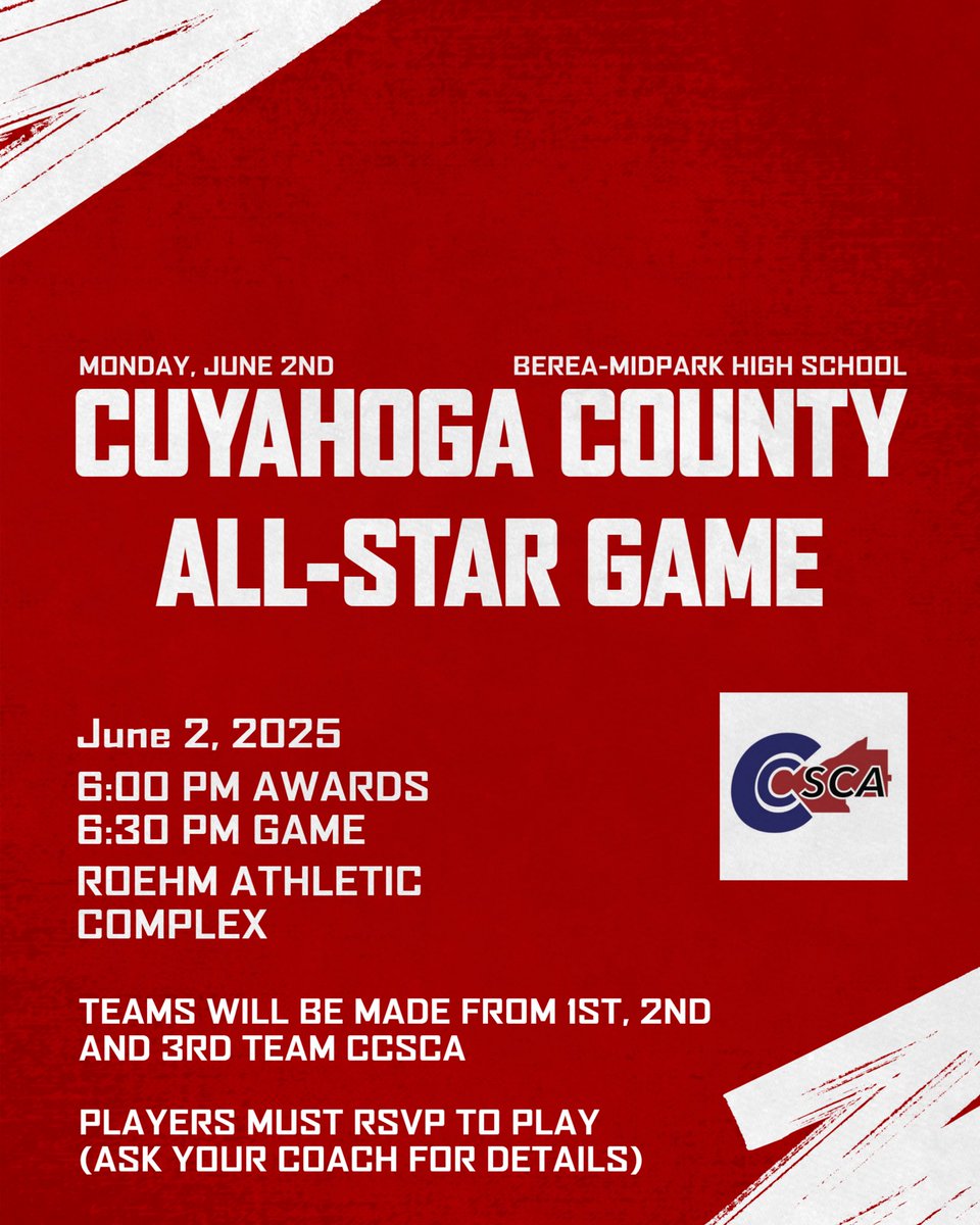 ✨ 2025 ALL-COUNTY TEAMS ✨ 
🥇 1st Team
🥈 2nd Team
🥉 3rd Team
(honorable mention awards coming 🔜)

🗳️ Nominated by Coaches
☑️ Voted by Coaches
👊 Earned by Players

👀 Want to see it for yourself? Come to our All-Star Game! See flyer 🥎