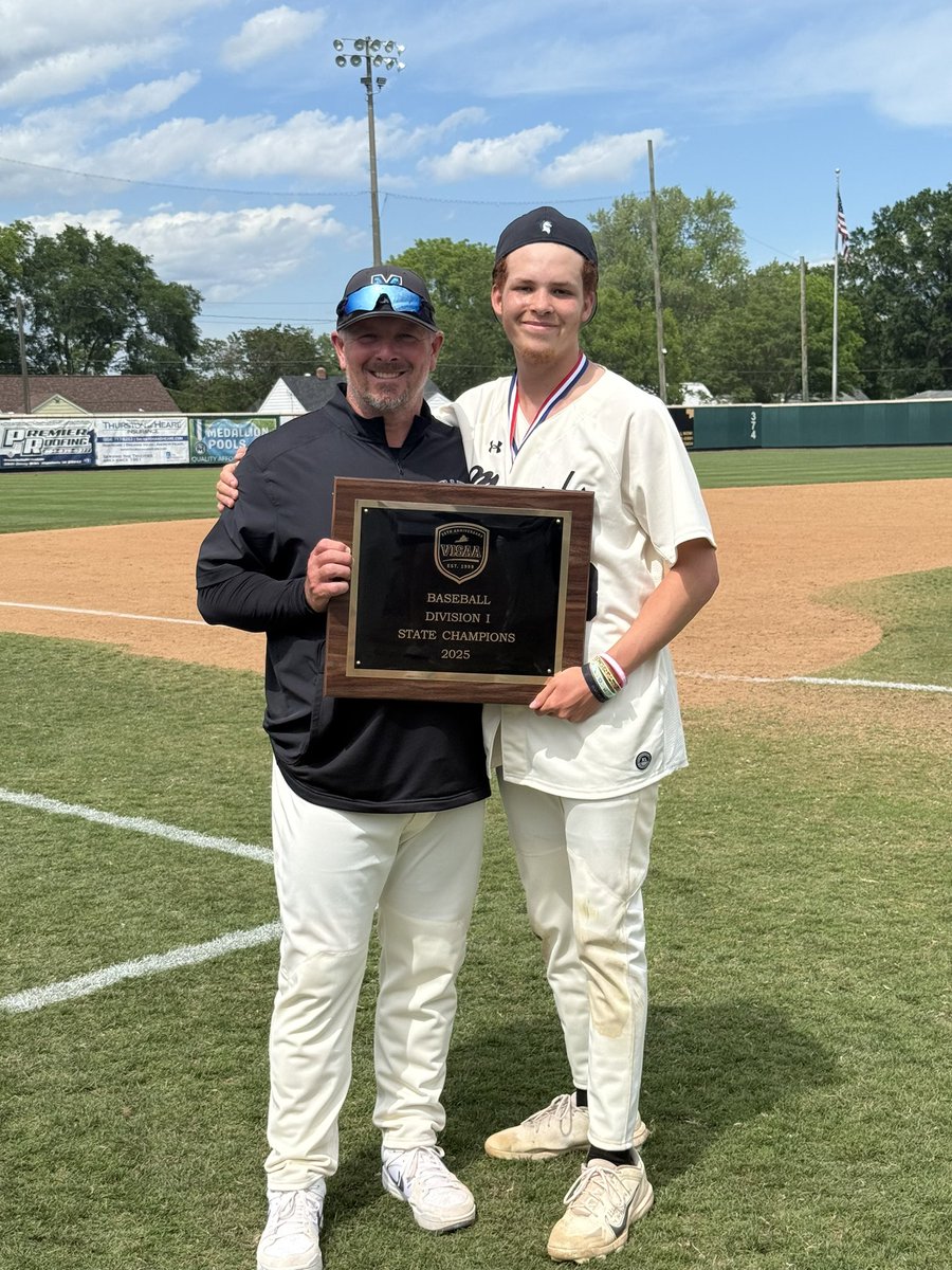 CalebCrawford26's tweet photo. Great first year with @MSA_baseball that ended with winning the VISAA D1 championship. 

2025 Stats:

IP: 31
H: 19
SO: 26
BB: 7
Strike%: 65
ER: 5
R: 7

@PrepBaseballVA @VarsityVirgini1 @ksallday19 https://t.co/nFrf2u22Wj