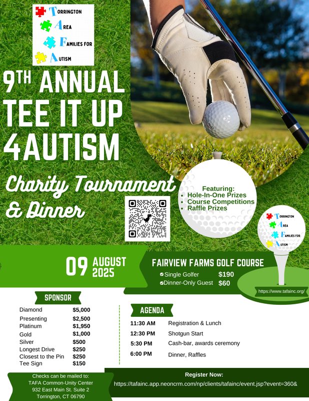 wintersinct's tweet photo. @awfulannouncing @danorlovsky7 would love to have you join our foursome for this great event in CT! https://t.co/CwQymNCORv