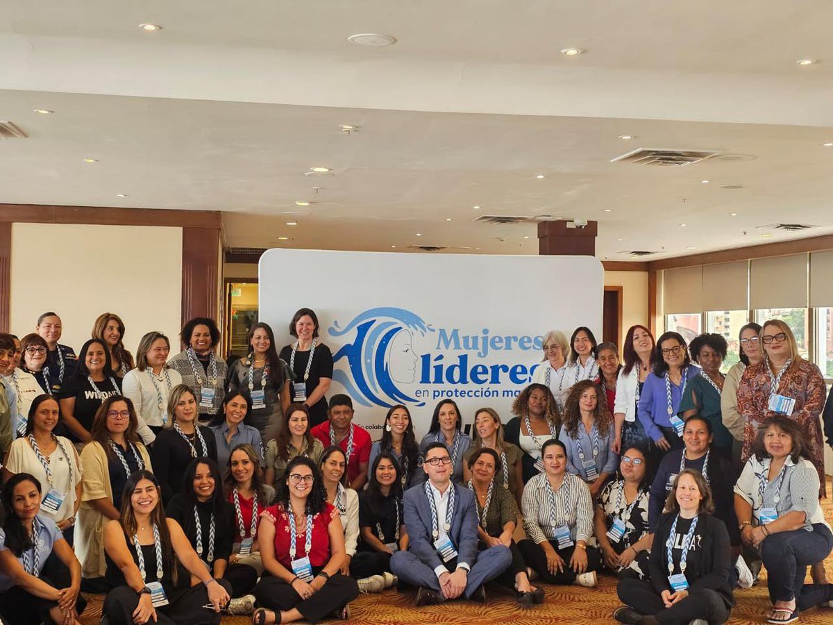 Lors du 1er Sommet des femmes leaders dans la protection marine, l'Ambassadrice du 🇨🇦 a souligné le leadership des femmes dans la gestion des ressources naturelles et la protection du le Pacifique Est Tropical. Nous nous joignons à l’engagement de la 🇨🇴 pour renforcer ces efforts