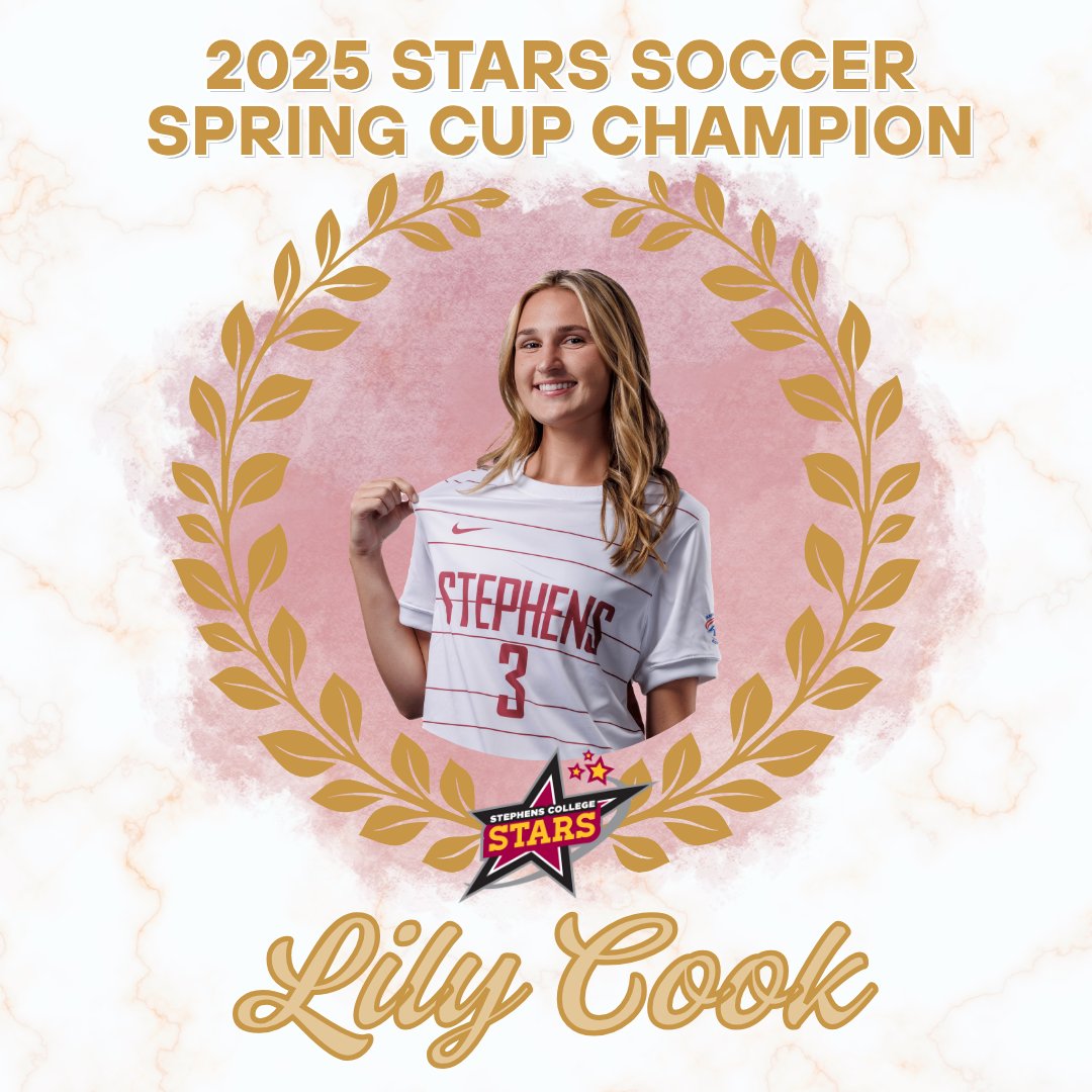 Congrats to Lily Cook for her hard work, consistency, and CHAMPIONSHIP MINDSET throughout the spring season! 🎉
Additional shoutout to Dafne Gonzalez (2nd Place) and Lourdes Dias/Charlie Keefe (3rd Place)! #StarsAthletics #StarsSoccer #EXCELLENCE