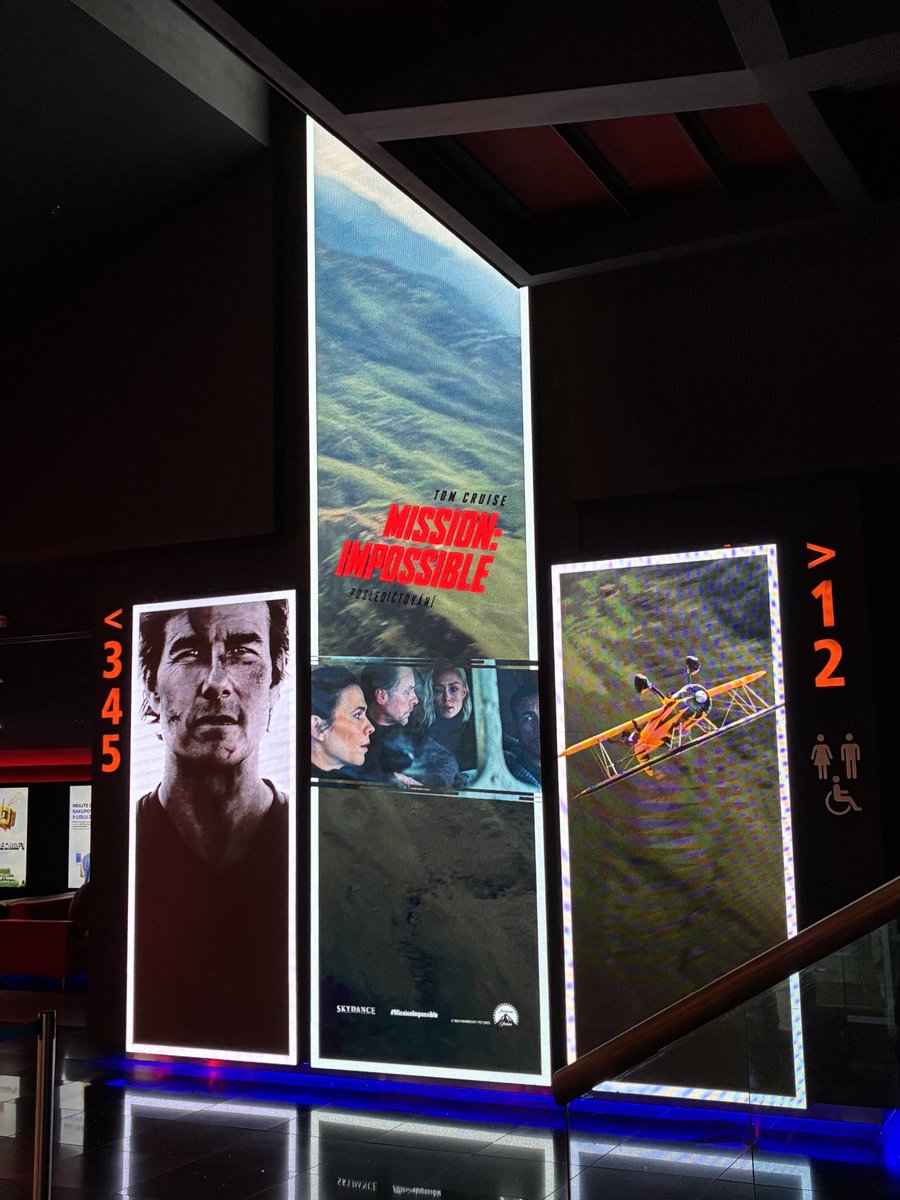 We always enjoy a fun film night at our local <a href="/IMAX/">IMAX</a> 🎥 Tonight’s treat… #MissionImpossibleTheFinalReckoning 👍🏻🤗 #TomCruise #MissionImpossible