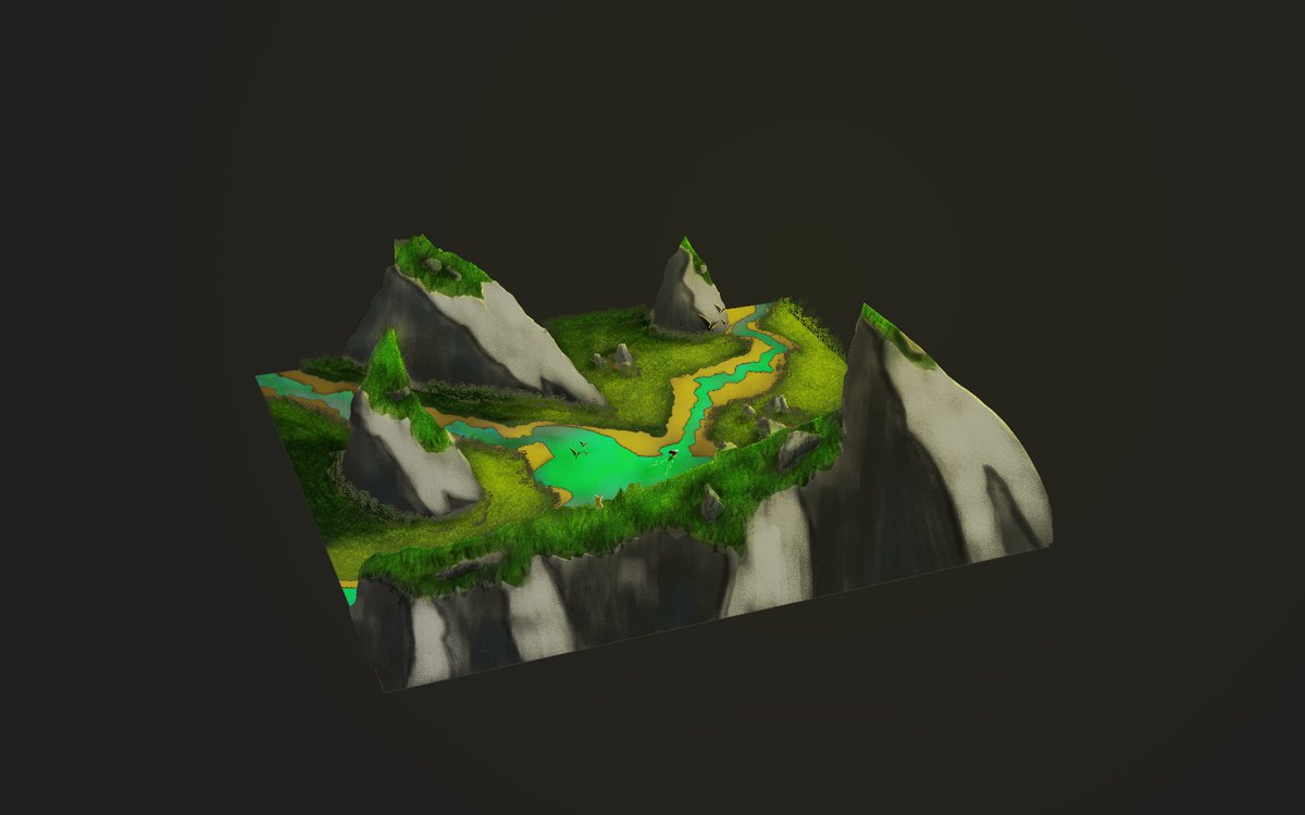 graphisteoki's tweet image. 🌄 Petit paysage digital réalisé sur #Photoshop pour m’entraîner !

J’attends vos retours 👇

🔍 Détails, compo, couleurs… tout m’intéresse pour progresser.

🔁 RT &amp;amp; 💬 critiques bienvenus !

#DigitalArt #MapDesign #ConceptArt #PhotoshopArt #ArtCommunity #EnviroArt #WIP